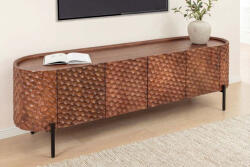 Nobile Design TV asztal Nobile 160 cm 3D barna mangófa