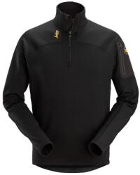 Snickers Body Mapping Fél Cipzáras Micro Fleece Felső - Fekete, 004/S - 94350400004 (94350400004)