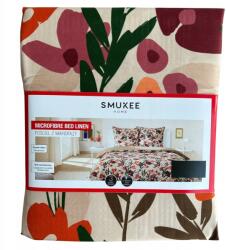 Smukee Mikrofázisos ágyneműhuzat Smukee 160x200 bézs virágok (5904541939728)