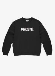Prosto Férfi fekete pulóver Prosto Old Logo S (5907494521316)