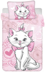 Disney Marie Aristocat gyerek, ovis ágyneműhuzat 100×135 cm, 40×60 cm Nr 02