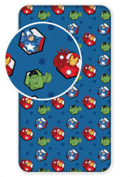 Marvel Bosszúállók gumis lepedő 90x200 cm Nr 01