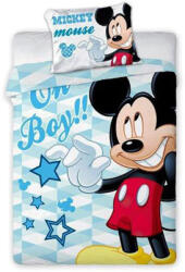 Disney Mickey gyerek, ovis ágyneműhuzat 100×135 cm, 40×60 cm Nr 02