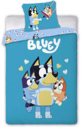 Ludo Studio Bluey gyerek, ovis ágyneműhuzat 100×135 cm, 40×60 cm Nr 02
