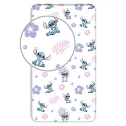 Disney Lilo és Stitch, A csillagkutya gumis lepedő 90x200 cm Nr 01