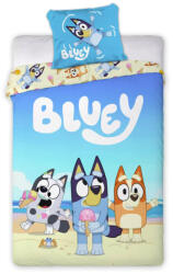 Ludo Studio Bluey gyerek, ovis ágyneműhuzat 100×135 cm, 40×60 cm Nr 03