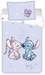 Disney Lilo és Stitch, A csillagkutya gyerek, ovis ágyneműhuzat 100×135 cm, 40×60 cm Nr 05