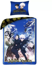  Jujutsu Kaisen Blue Energy ágyneműhuzat 140×200cm, 70x90 cm microfibre (HAX612789) - oliviashop