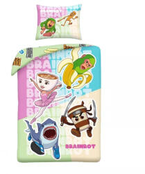  Brainrot Crazy Mix ágyneműhuzat 140×200cm, 70x90 cm microfibre (HAX623358) - oliviashop