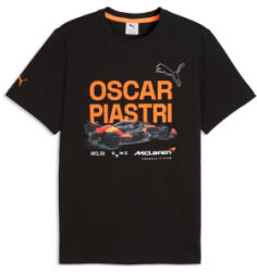 PUMA Mclaren Honda férfi póló Oscar Piastri black F1 Team 2026 - S (122816)