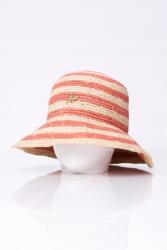 Tommy Hilfiger Szalma kalap Rose Petal Stripe Tommy Hilfiger AW0AW18343 One size (AW0AW18343 TOR)