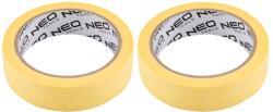 Neo Banda adeziva hartie galbena NEO 25mm x 25m (TXN56062)