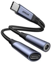 JOYROOM Adaptor dublu audio si USB-C Joyroom SY-C02 2 in 1 USB-C la USB-C / (2070208)