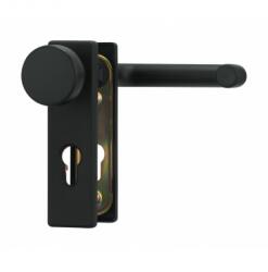 Abus Maner usa exterior ABUS KFG, antifoc, buton, sild cilindru, negru, 72 (2260180)