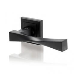 Yale Maner usa cu rozeta patrata Yale Verona, neagra, 127 mm, usa (2100095)