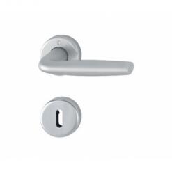 Hoppe Maner usa interior Hoppe Milos argintie, rozeta rotunda 52mm, (2260237)