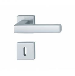 Hoppe Maner usa interior Hoppe Toulon argintie, rozeta patrata 49x49mm, (2260206)