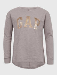 GAP Детска тениска с лого от пайети GAP GAP | Siv | Момичешки | 104/110