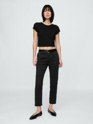 GAP Хаки панталони Mid Rise downtown GAP GAP | Cheren | ЖЕНИ | 12