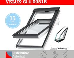Velux Fereastra mansarda VELUX GLU 0051B poliuretan, 2 sticle, maner jos