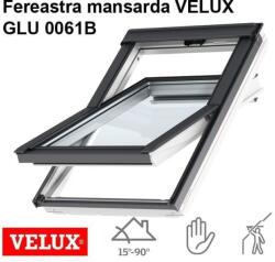 Velux Fereastra mansarda Velux GLU 0061B poliuretan, 3 sticle, maner jos
