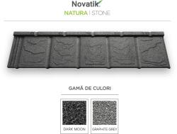 Novatik NATURA STONE - Tigla metalica cu roca vulcanica