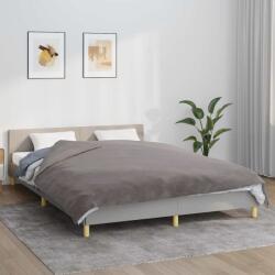 Pure Line Home Тежко одеяло с плик, сиво, 200x200 см, 9 кг