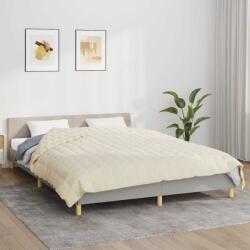 Pure Line Home Тежко одеяло светлокремаво 220x235 см 11 кг - zalegloto - 145,90 лв