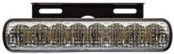 Dasteri Nappali menetfény 9-33V 8LED-es csík alakú, tartóval 140x28mm, vast. : 35mm, csavartáv. : 72mm - DRTL-108 (DRTL-108) - jarmulampa