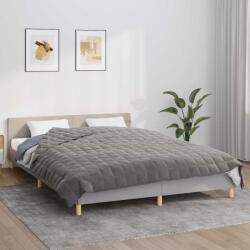Pure Line Home Тежко одеяло сиво 220x235 см 11 кг