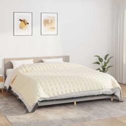 Pure Line Home Тежко одеяло светлокремаво 220x260 см 11 кг - zalegloto - 168,01 лв