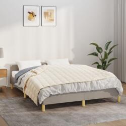 Pure Line Home Тежко одеяло светлокремаво 152x203 см 11 кг