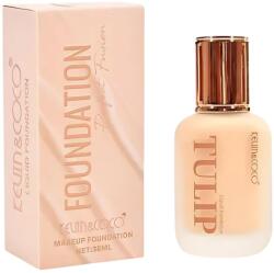 Kevin&Coco Fond de Ten, Kevin&Coco, Model Tulip, Textura Lichida, Acoperire Naturala, 38 ml, 5 x 3.7 x 10.7 cm, Nuanta 2, Natural Beige (166173)