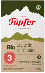 TOPFER Lapte Bio 3 Formula Noua, 600g, Topfer