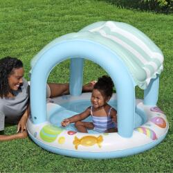 Bestway Piscina gonflabila acoperita Bestway cu model inghetata si protectie UV O104x84 cm