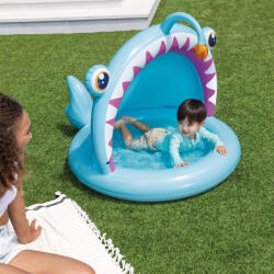 Intex Piscina gonflabila acoperita Intex cu model pestisor 127x102x86 cm