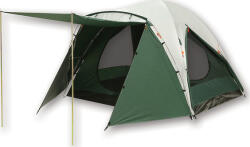 HUPA Mercury Cort de Camping de Vară Igloo Verde cu Dublu Material pentru 4 Persoane 340x250x170cm 51-2012-194 (51-2012-194) Cort