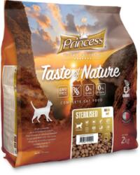 Petnutrition ПОСЛЕДНИ БРОЙКИ: Суха храна за котки с бяло пилешко месо 2кг PRINCESS TASTE OF NATURE Sterilized
