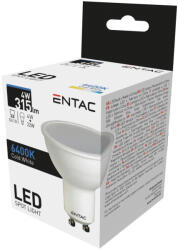 Entac LED Spot Wide Angle GU10 4W CW 6400K - atadcleankft