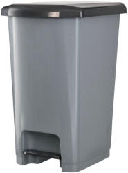 PLANET Pedálos szemetes kuka SLIM, műanyag, ECO antracit, 25L - atadcleankft