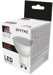 Entac LED Spot Wide Angle GU10 6, 5W WW 3000K - atadcleankft