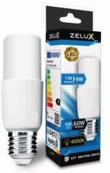 ZELUX Led Bright Stick Izzó E27 9W T37 4000K - atadcleankft