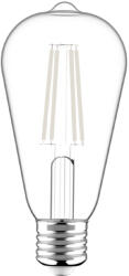 Avide LED White Filament ST64 8.5W E27 WW 2700K - atadcleankft