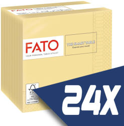 FATO Szalvéta 24x24cm pezsgő 2 rétegű 100 lap/csomag (24 csomag) - atadcleankft