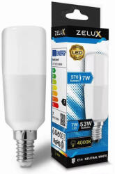 ZELUX Led Bright Stick Izzó E14 7W T30 4000K - atadcleankft