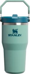 STANLEY Pahar termic cu mâner și pai Iceflow 2.0 Spring Green 590 ml (10-13425-0139)