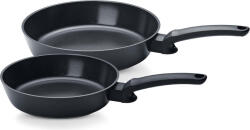 Fissler Tigaie Ceratal Evo Comfort 24 cm + 28 cm, negru, 2 buc (113-001-02-100/0)
