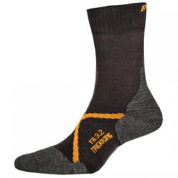 P. A. C P. A. C. Детски туристически чорапи P. A. C. Kid's TR 3.2 Trekking Light Walking socks - Anthracite / Orange - размер 27-30 (EU) (201-7285-0112)