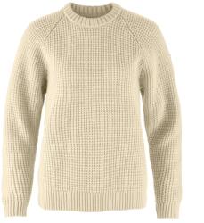 Fjällräven Дамски вълнен пуловер Fjällräven Women's Övik Waffle Knit Wool jumper - Light Beige - размер XL (105-7041-0216)
