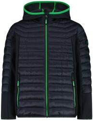 CMP Детско синтетично яке CMP Kid's Jacket Hybrid Fix Hood 35Z3214 Hybrid jacket - Antracite / Deep Mint - размер 104 (EU) (703-5617-0112)